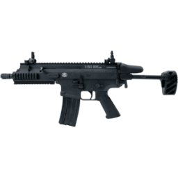Cybergun Bolt FN Scar-SC BRSS EBBR AEG - Svart