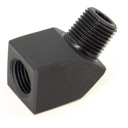 Jackal Gear 1/8 45 Deg Elbow (Färg: Svart)