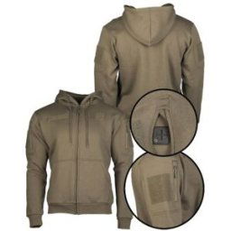 Mil-Tec Tactical Hoodie (Färg: Ranger Green, Storlek: Small)