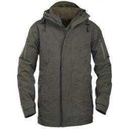 Mil-Tec Allvädersjacka med Fleecefoder (Färg: Ranger Green, Storlek: 3XL)