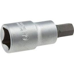 PELA Sexkantsbitshylsa, 1/2", 55 mm