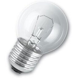Osram Glödlampa klot, 11 W, E27, klar, 59 lm