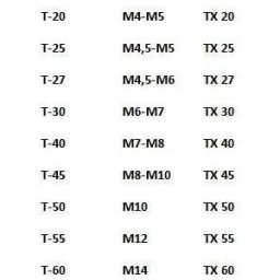PELA Torxbitshylsa, 1/2", 55 mm