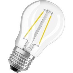 Osram LED-lampa, Klot/CL P, klar, E27