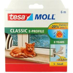 Tesa Tätningslist, E-profil, 6 m