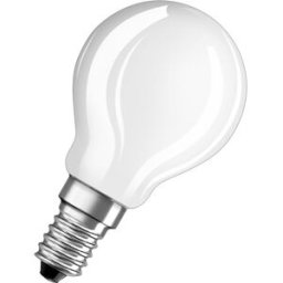 Osram LED-lampa, Klot/CL P, matt, E14