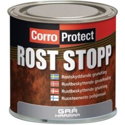 Roststopp, grå burk