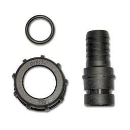 Slangansl. plast inv 1" r-3/4 sl