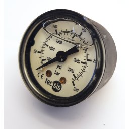 Manometer 1/8" 250bar 42mm Bak Glycerin Junior