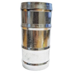 Skarvrör 3"x3" Slang Aluminium Avtappnings- /sugslang