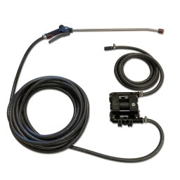 Tryckluftsdriven Membranpump - Membran och ventiler i Hytrel + PTFE och pumphus i PC