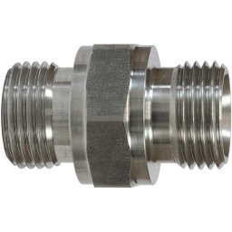 Adapter 1/4" M-1/4" M Max 500bar Rostrfri Foam