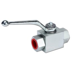 Kulventil 2v G1/4" 500 Bar