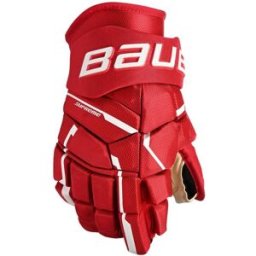 Bauer Supreme M5PRO Handske Senior, Röd, 14