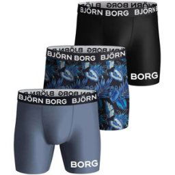 Björn Borg Performance Boxer 3-pack Herr, M, MULTIPACK 2
