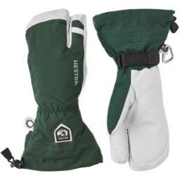 Hestra Army Leather Heli Ski, 6, Buteljgrön