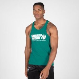 Gorilla Wear Classic Tank Top Teal Green S