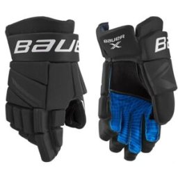 Bauer Handskar X Senior Black, Svart/Vit, 14