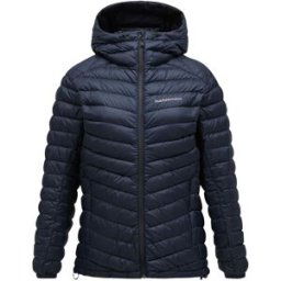 Peak Performance Frost Down Hood Jacket Dam, Black, XS