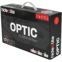 Hide-A-Lite Optic G2 Quick Iso 7475861 Downlight 6-Pack, 6 W 350 Lm, 2-3 K, Belysning
