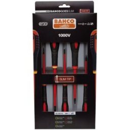 Bahco Skruvmejselsats BE-9881SL, 5 delar