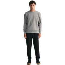 GANT Regular Shield Sweatpants Herr, Black, M