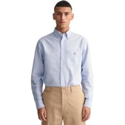 GANT Regular Oxford Shirt Herr, Light Blue, S