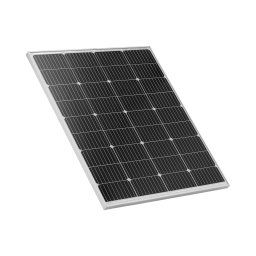 Monokristallin solpanel - 100 W - 22.46 V - Med bypass-diod