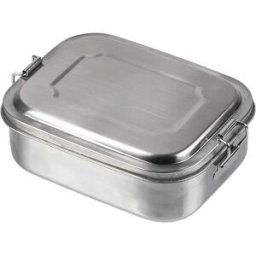 Mil-Tec Lunchlåda av Stål - 16x13x6,2cm