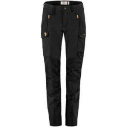 Fjällräven Nikka Trousers Curved Dam, Black, 38