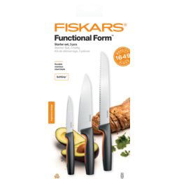 Fiskars Functional Form Knivset 3 Delar, Matlagning & Grillar