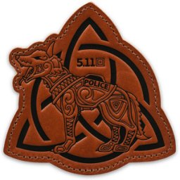 5.11 Tactical Embossed Celtic Police Dog Patch