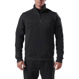 5.11 Tactical Job Shirt 1/4 Zip 2.0 (Färg: Svart, Storlek: Large)