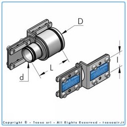 Hbs50 reduseringsplatta hbs50-hbs32