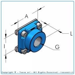 Hbs anslutningsplatta i60 inv g 3/4"bsp