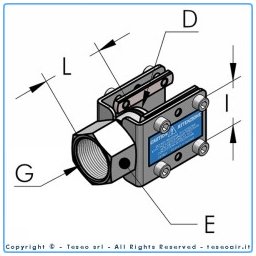 Hbs80 ansl. inv g2"bsp