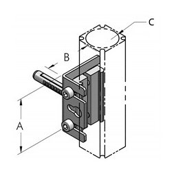 Ap36 fästklammer l