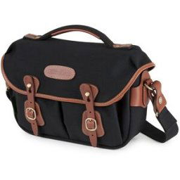 Billingham Hadley Small Pro Black/Tan Canvas