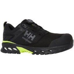 Helly Hansen Workwear Magni Evo Low Boa S7L HT, 41, 994 BLACK/DARK LIME