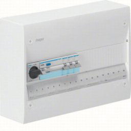 Hager Gd118sf Centralapparat Typ: Gamma, Ip30 1 X 18 Moduler, Elfördelning & Strömförsörjning