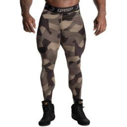Gasp Core Tights Green Stealth Camo L