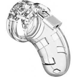 Shots - Mancage Mancage Model 01 Chastity Cage Transparent
