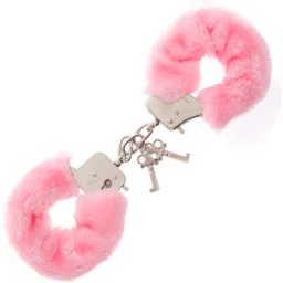 Cave Master Furry Love Cuffs - Rosa