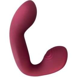 Javida Thumping & Shaking Rabbit Vibrator Red
