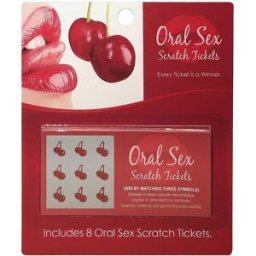 Kheper Games Oral Sex Scratch Tickets