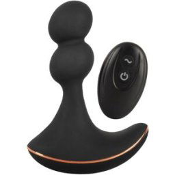 ANOS RC Rotating Prostate Massager With Vibration Black