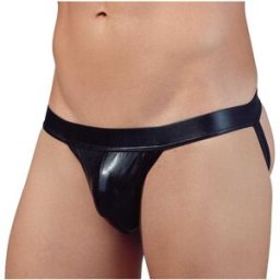 Svenjoyment Jockstrap Wetlook Black L