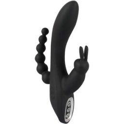 Sweet Smile Triple G-Spot Vibrator Black