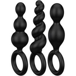 Satisfyer - Booty Call Plugs Black