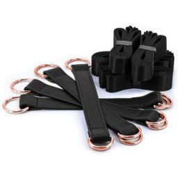 Bondage Couture Tie Down Straps Black